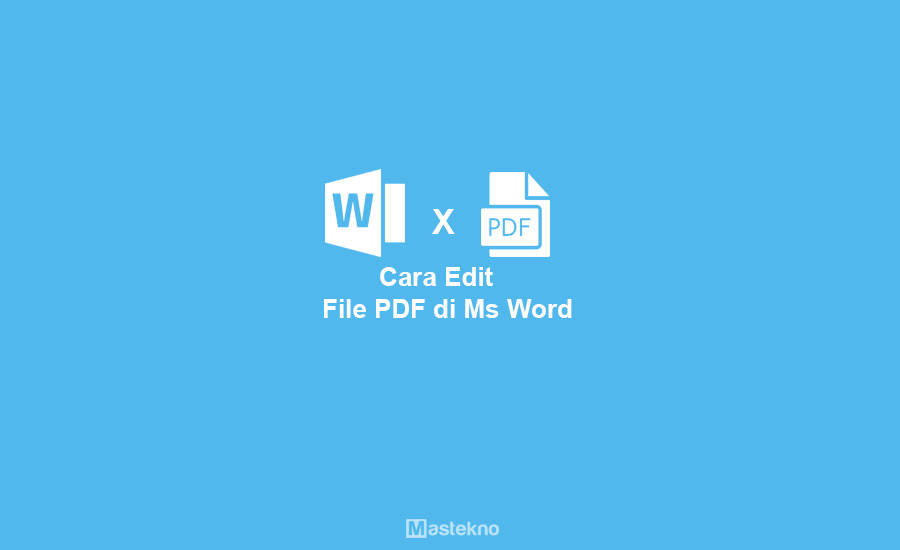 Cara Edit PDF di Word