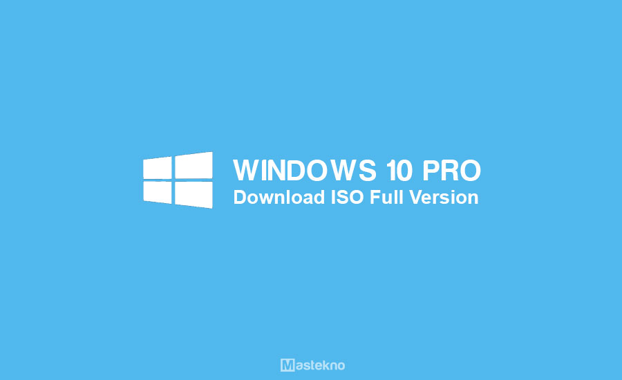 Download Windows 10 Pro ISO